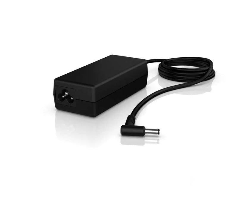 HP Original (Y5Y43AA) 65W 4.5mm Non-EM Laptop AC Adapter, Without Power-Chord, Black HP