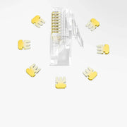 UGREEN Cat 6 U/UTP Unshielded Modular Plug LAN High Speed Gigabit Network Router Modem Smart TV PC Laptop 100 Pcs (60558) Ugreen