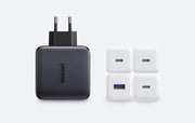 UGREEN Nexode 100W USB-C Charger 4-Port GaN II 3 USB-C 1 USB-A MacBook Pro iPhone 15 iPad Galaxy Steam Deck 15254 Ugreen
