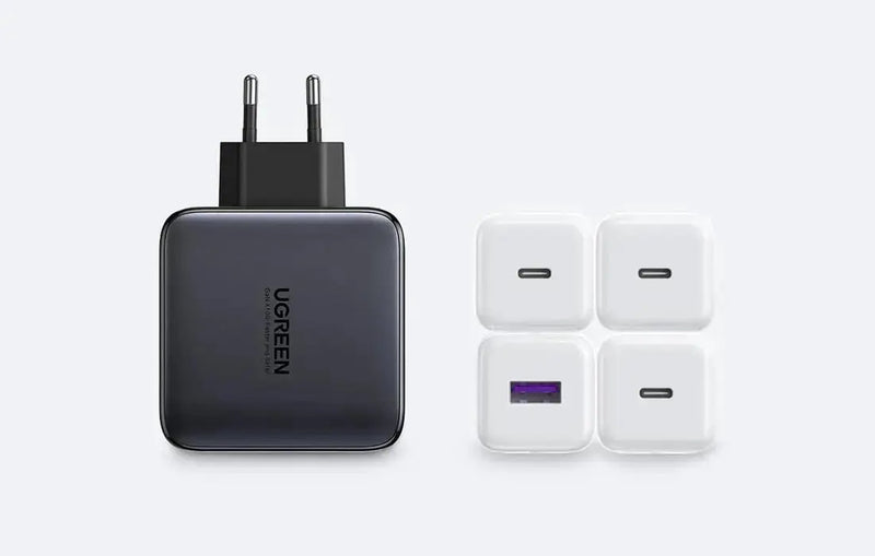 UGREEN Nexode 100W USB-C Charger 4-Port GaN II 3 USB-C 1 USB-A MacBook Pro iPhone 15 iPad Galaxy Steam Deck 15254 Ugreen