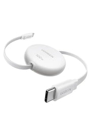 UGREEN Nexode 1m 100W Retractable USB-C to USB-C PD Fast Charging Cable | Adjustable Length Cable with Power Delivery & Data Sync for Phones, Laptops & Tablets( 95673 ) TeckPot