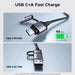 UGREEN USB C to 3.5mm Audio Cable Charger 2 in 1 Hi-Res Type-C AUX Headphone Adapter Car Stereo Music Cable (45009) Ugreen India