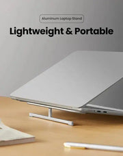 UGREEN Adjustable Clip-On Laptop Stand MacBook PC 11-17" Foldable Aluminum Holder Ergonomic Angle Space-Saving (45415) Ugreen