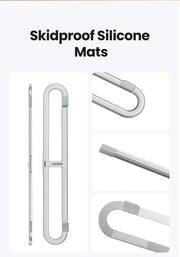 UGREEN Adjustable Clip-On Laptop Stand MacBook PC 11-17" Foldable Aluminum Holder Ergonomic Angle Space-Saving (45415) Ugreen