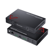AV Access 4KEX40-KVM Zero-Latency 4K HDMI KVM Extender – 40m over Cat 6, HDMI 2.0, USB 2.0, Bi-directional PoC & RS-232