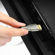 UGREEN 5M HDMI 2.0 Cable 4K@60Hz HDR Ethernet ARC High Speed Braided Cord Carbon Fiber Connectors PS5 Xbox TV Monitor Projector(50110) Ugreen