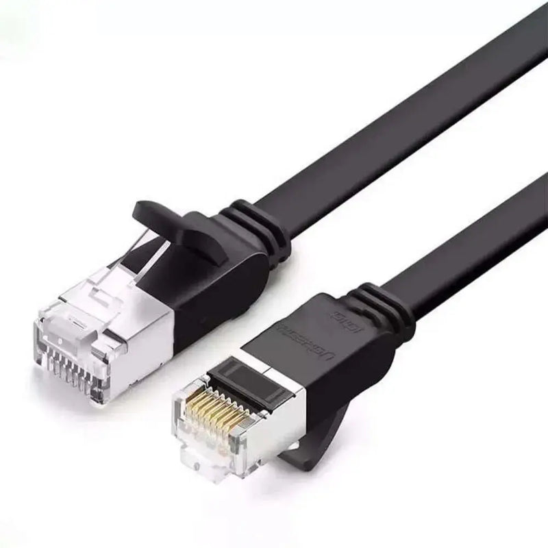 UGREEN 1m Cat6 Ethernet Cable 1000Mbps Pure Copper Flat LAN Network Cable Router Switch Printer (50184) Ugreen
