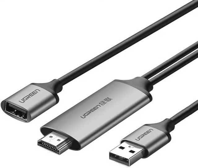 Ugreen 1.5m USB A Female to HDMI Male Digital AV Adapter (50291)