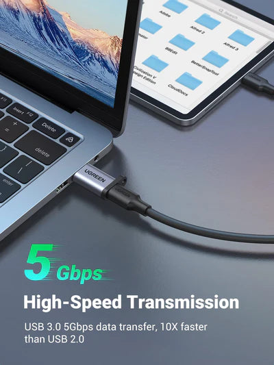 UGREEN 50533 USB C to USB 3.0 Adapter Type C 3.1 Female to USB A Male Converter