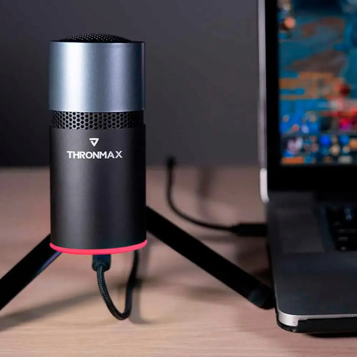 Thronmax USB Condenser Mic | Gaming, Podcasts, YouTube, Music Recording, Streaming, Online Calls | VERTIGAIN® Technology (M8 Pulse) - TeckPot