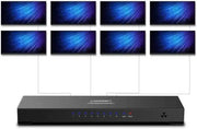 UGREEN 1x8 HDMI Splitter 1 In 8 Out HDMI Amplifier Splitter Full HD 1080P UHD 3D TV Monitor Projector Multi Display 40203EU Ugreen