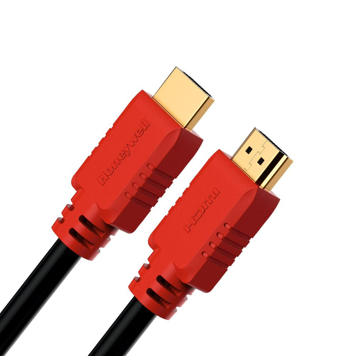 HONEYWELL HC000006 HDMI 1.4 Cable With Ethernet 10M(Black/Red)