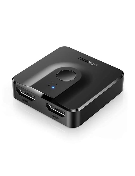 UGREEN HDMI Switch 2 In 1 Out Bi-Directional HDMI Splitter 4K@60Hz Full HD 1080P 3D Compatible TV Monitor Projector Display 50966 Ugreen