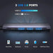 UGREEN USB Type C 3.1 Hub 4K HDMI 3 USB 3.0 Port MacBook Pro Dell XPS HP Spectre Lenovo Yoga Chromebook Galaxy S9 (50209) Ugreen