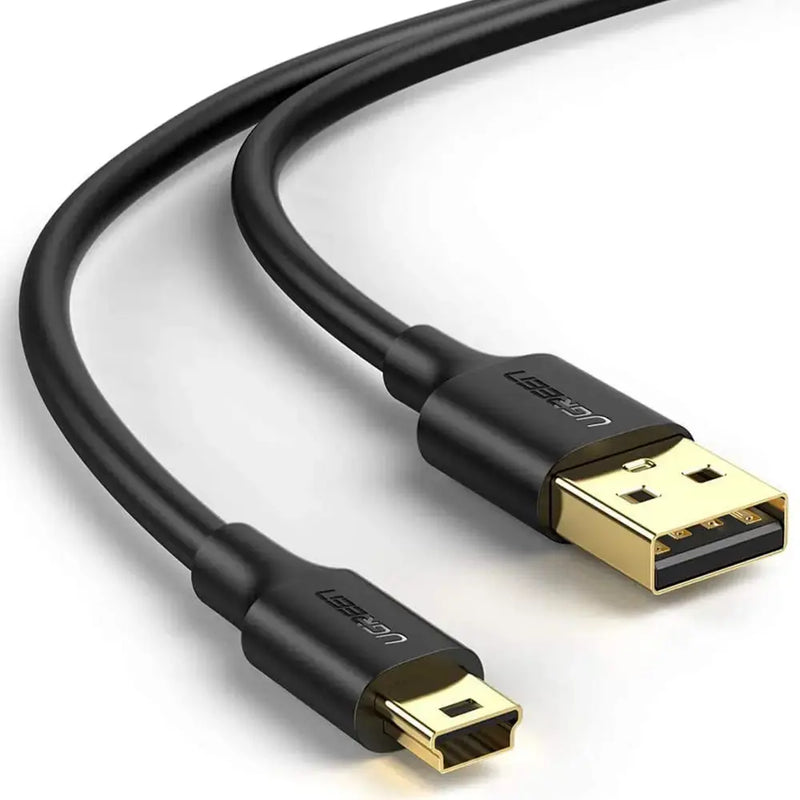 UGREEN USB 2.0 to Mini USB Cable 1.5M A Male 5-Pin Mini B Cord MP3 MP4 Digital Camera GPS GoPro Hero Sat Nav (10385) Ugreen