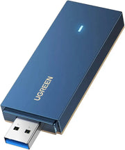 UGREEN AX1800 WiFi 6 USB 3.0 Adapter Dual Band 5G 2.4G Network Dongle 802.11AX PC Laptop Windows 10 11 90340 Ugreen