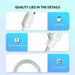 UGREEN USB A 2.0 to USB C Cable 2M Nickel Plated Fast Charging Data Sync Samsung Galaxy Xiaomi OnePlus Pixel iPad (60123) Ugreen
