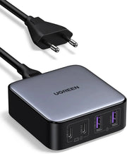 UGREEN Nexode 65W 4 Ports USB C Fast Desktop Charger with GaN II Tech Compatible with iPhone 17 Pro Max Air 16 15 14 13 12 MacBook Pro Air iPad Galaxy S25 Ultra S24 S23 (90747) Ugreen