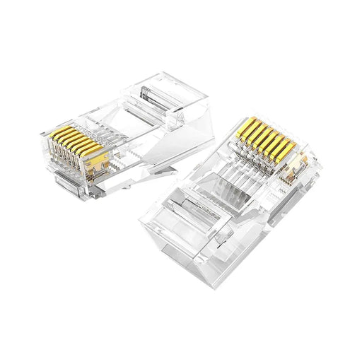 UGREEN Cat 6 U/UTP Unshielded Modular Plug LAN High Speed Gigabit Network Router Modem Smart TV PC Laptop 100 Pcs (60558) Ugreen