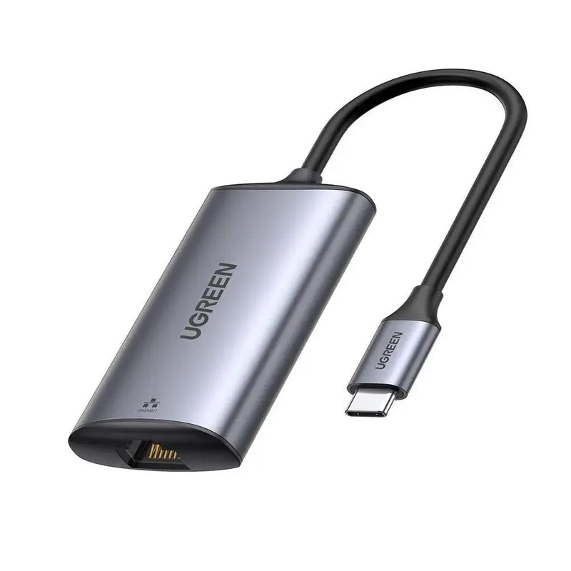 UGREEN USB C Ethernet Adapter 2.5G Thunderbolt 3 RJ45 Network Aluminum Case MacBook Pro iPad Pro Dell XPS Surface Windows 70446 Ugreen