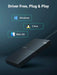 UGREEN 2.5 Inch External Hard Drive Enclosure 5Gbps USB 3.0 UASP Tool-Free 1.6FT Cable 7mm 9.5mm SATA SSD HDD (30719) Ugreen