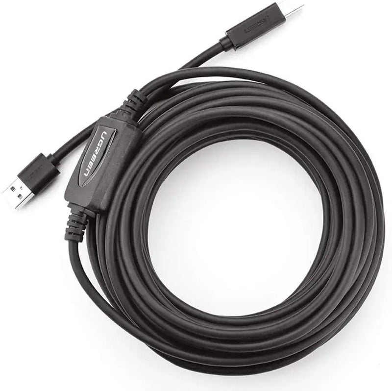 UGREEN USB 2.0 A to Type B Male Active Printer Cable 15M High Speed Data Transfer Printer Scanner Fax Machine (10362) Ugreen