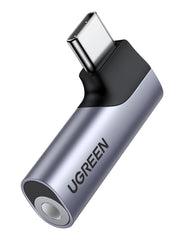 UGREEN 20194 right-angle USB-C to 3.5mm headphone adapter 