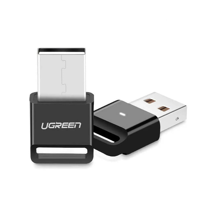 UGREEN USB Bluetooth 4.0 Adapter Dongle Receiver PC Windows 10/8.1/8/7/XP Desktop Laptop Mouse Keyboard Headsets Speakers 30524