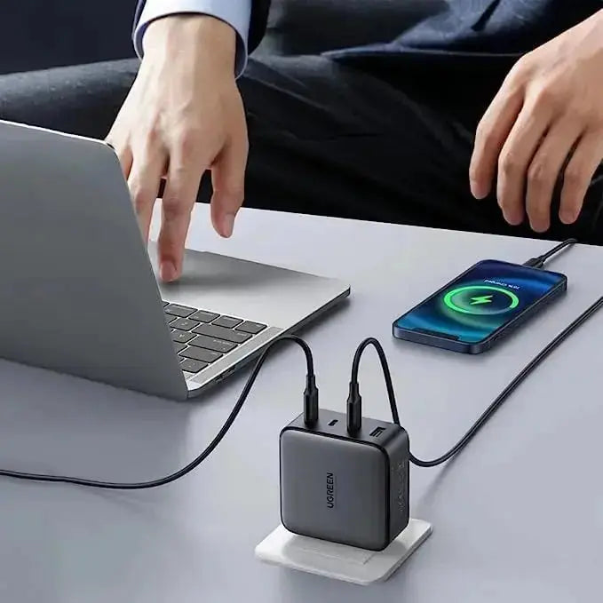 UGREEN Nexode 100W USB-C Charger 4-Port GaN II 3 USB-C 1 USB-A MacBook Pro iPhone 15 iPad Galaxy Steam Deck 15254 Ugreen