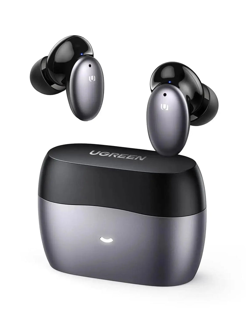 UGREEN HiTune X6 ANC True Wireless Earbuds Bluetooth 5.1 Active Noise Cancelling Deep Bass Clear Calls 26H Playtime USB-C Black 90242 Ugreen