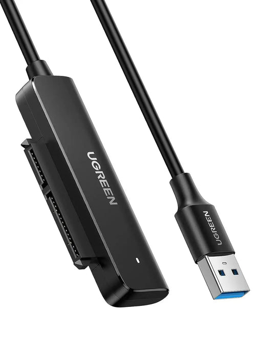 UGREEN SATA to USB 3.0 Adapter Cable 1.5ft 2.5 SSD HDD External Hard Drive Converter Data Transfer Backup 70609 Ugreen
