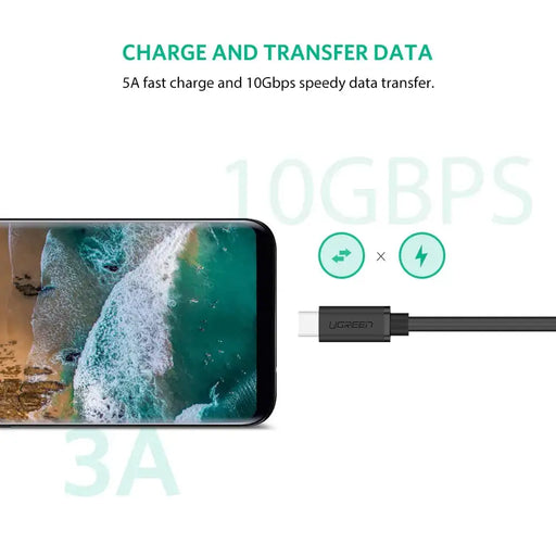 UGREEN USB Type C 3.2 Extension Cable 1M Male to Female Fast Charging 10Gbps Thunderbolt 3 MacBook iPad Dell XPS (10387) Ugreen