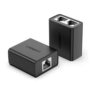 UGREEN RJ45 Splitter 1 to 2 Ethernet Adapter ABS Case Pack of 2 LAN Network Cable Extender Cat5 Cat6 PC Laptop Router Switch 50923 Ugreen
