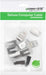 UGREEN Cat 6 Shielded RJ45 Connectors 100-Pack Crystal Head Plugs Gold Plated STP Network Cable Ends Ethernet LAN (50248) Ugreen