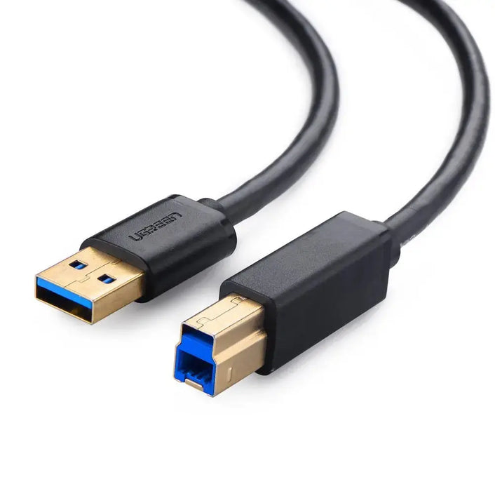 UGREEN USB 3.0 Printer Cable 2M A to B High Speed HP Canon Epson Brother Scanner Hard Drive Cable (10372) Ugreen