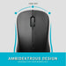 RAPOO 1620 Wireless Optical Mouse – Reliable 2.4GHz Wireless Connectivity, High-Precision 1000 DPI Sensor, Long Battery Life with Power Saving Mode, Ergonomic Ambidextrous Design, Nano USB Receiver, Black Rapoo