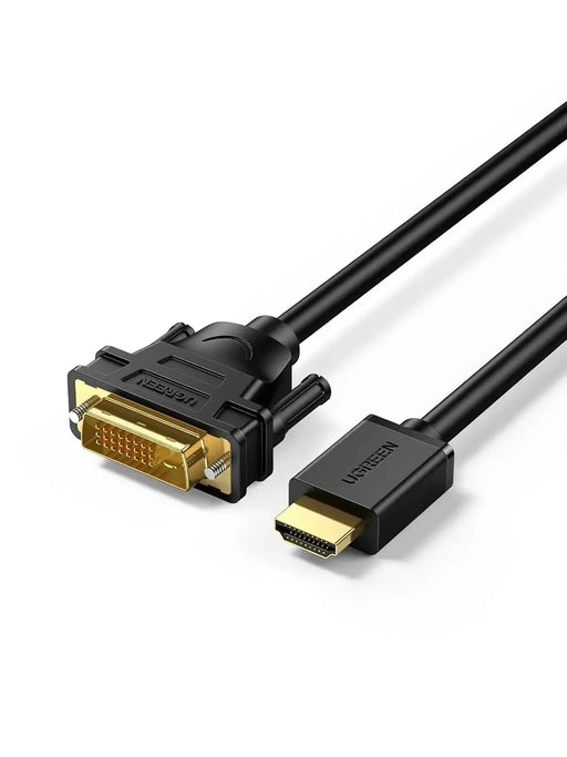 UGREEN HDMI to DVI Cable 3M Bi-Directional High Speed 1080P Full HD Laptop PC Monitor Projector Graphics (10136) Ugreen