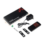AV Access 4KMX42-H2A 4×2 4K HDMI Matrix Switch with ARC & SPDIF Audio Extraction, HDMI 2.0 Switcher w/ Auto Downscaler for Home Theater AV Access