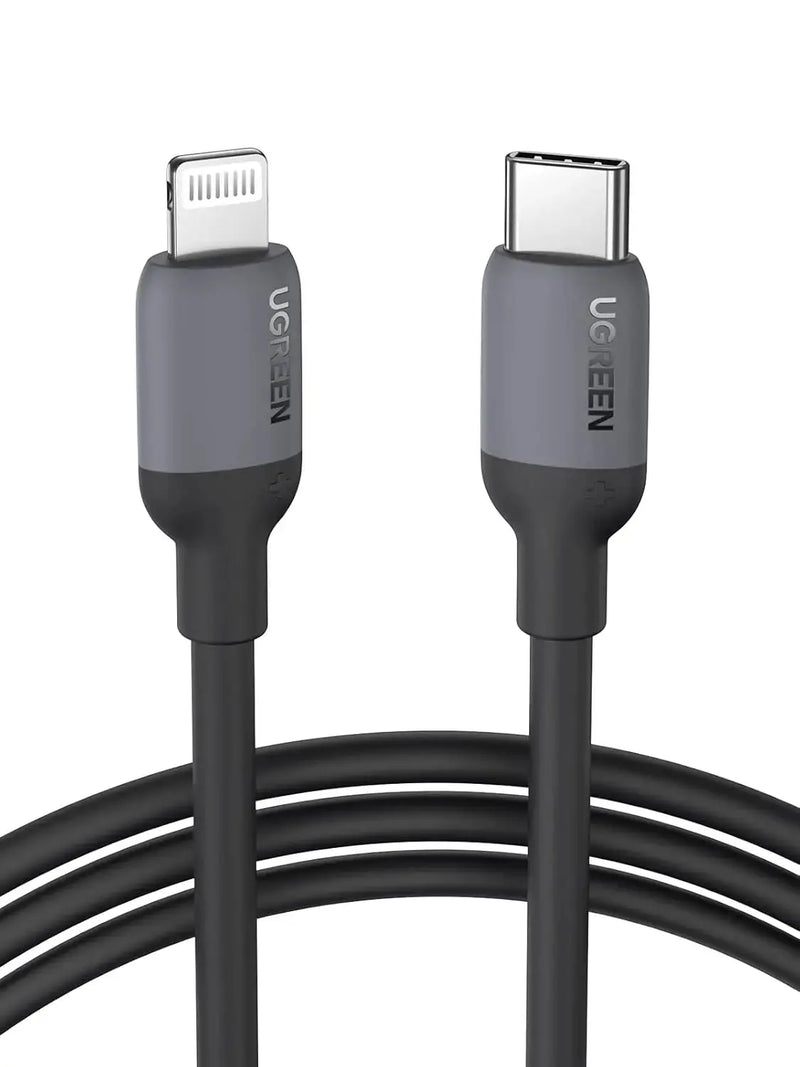 UGREEN USB C to Lightning Cable 1M MFi Certified PD 20W iPhone 13 Pro 12 11 X 8 iPad AirPods MacBook Fast Charge (20304) Ugreen
