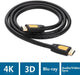 UGREEN 1.5M HDMI 1.4 Cable Male to Male Round Design Full HD 1080P@60Hz Video Audio HDTV Monitor Projector Gaming Console 10128 Ugreen