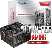 Huntkey GS600-500W 80 Plus Certified + White APFC 80 ATX12V V2.3 PSU Power Supply (Black) Huntkey