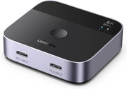 UGREEN 2 USB C to 1 HDMI Switch 4K 60Hz Aluminum Switcher 2 Computer HDR HDCP2.2 Laptop MacBook Air Pro iMac Desktop (55451) Ugreen India