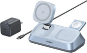 Ugreen 25W MagFlow 3-in-1 Magnetic Wireless Charger iPhone 12 and Later, AirPods 2 and Later, Apple Watch(55676) TeckPot