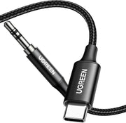 UGREEN USB-C to 3.5mm Audio Cable Hi-Res DAC Headphone Adapter iPhone 16/15 Android Type-C AUX Cord Music Cable (55734) Ugreen