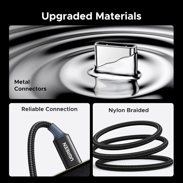 UGREEN USB-C to 3.5mm Audio Cable Hi-Res DAC Headphone Adapter iPhone 16/15 Android Type-C AUX Cord Music Cable (55734)