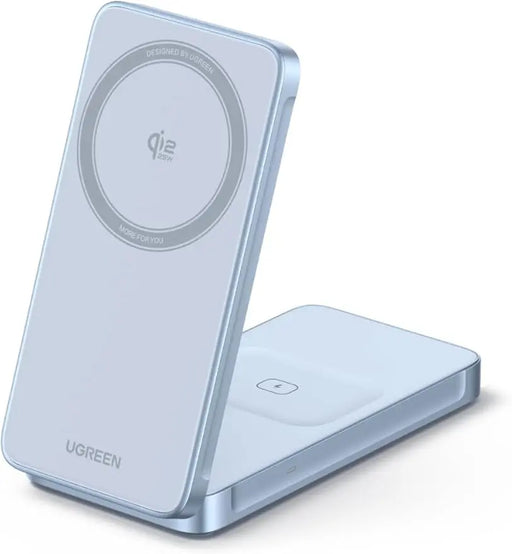 Ugreen 25W MagFlow 2-in-1 Magnetic Wireless Charger iPhone 12 and Later AirPods 2 and Later (55963) TeckPot