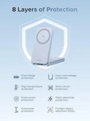 Ugreen 25W MagFlow 2-in-1 Magnetic Wireless Charger iPhone 12 and Later AirPods 2 and Later (55963) TeckPot
