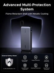 UGREEN PB552 power bank safety protection features