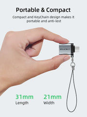CABLETIME USB Type C Male to USB 3.0 Female OTG Adapter