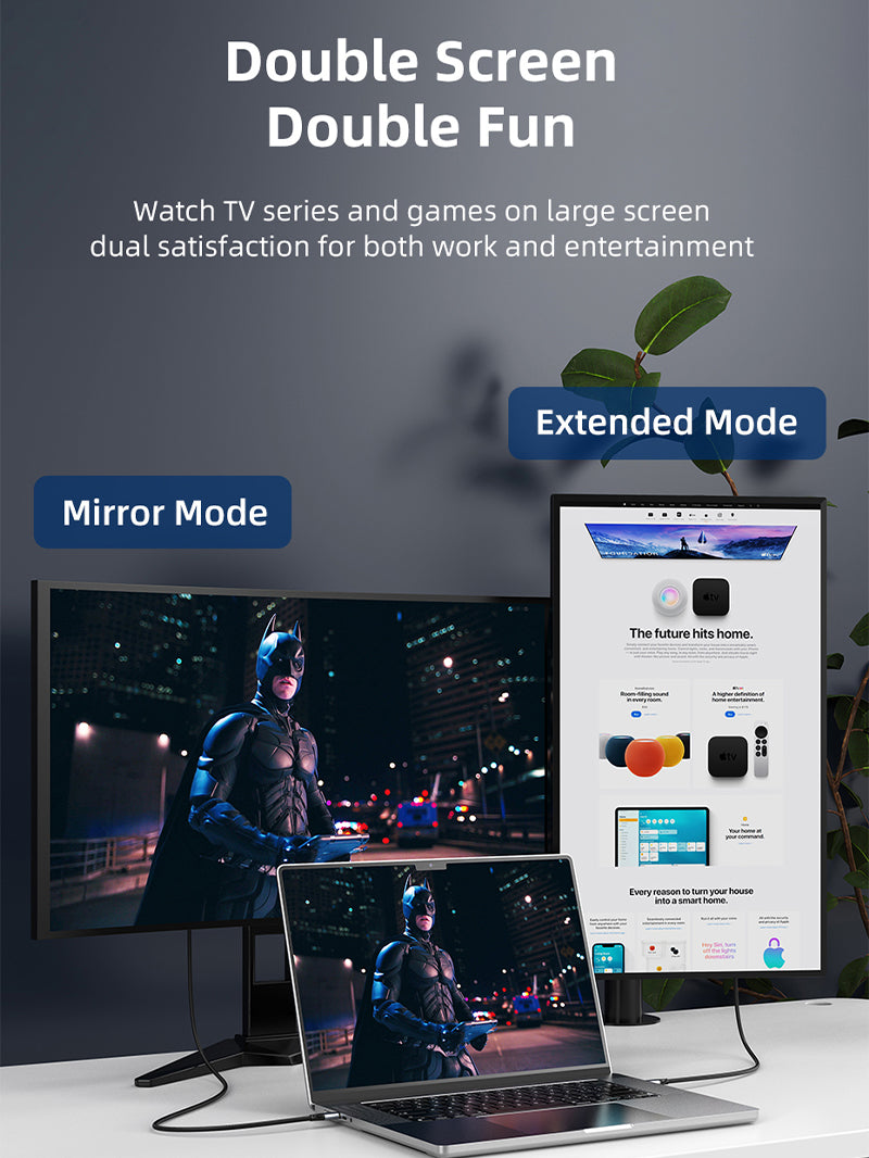 CABLETIME 8K 60Hz USB Type C to HDMI 2.1 Cable